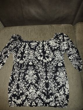 Cielo Off-the-shoulder floral peasant top Small